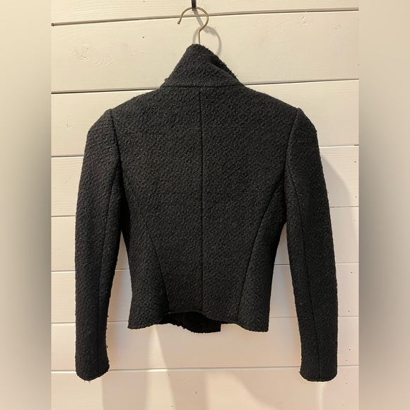 📍🖤 Black wool-blend moto jacket – Juicy Couture – Size S🖤 - Picture 10 of 10